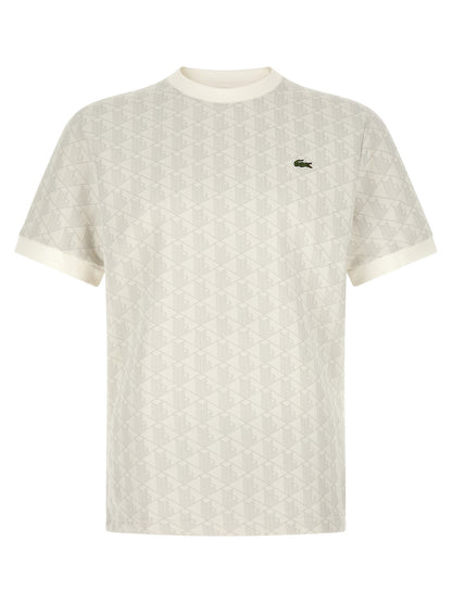 Camiseta de Poliéster Beige Lacoste Modelo TH11974IW