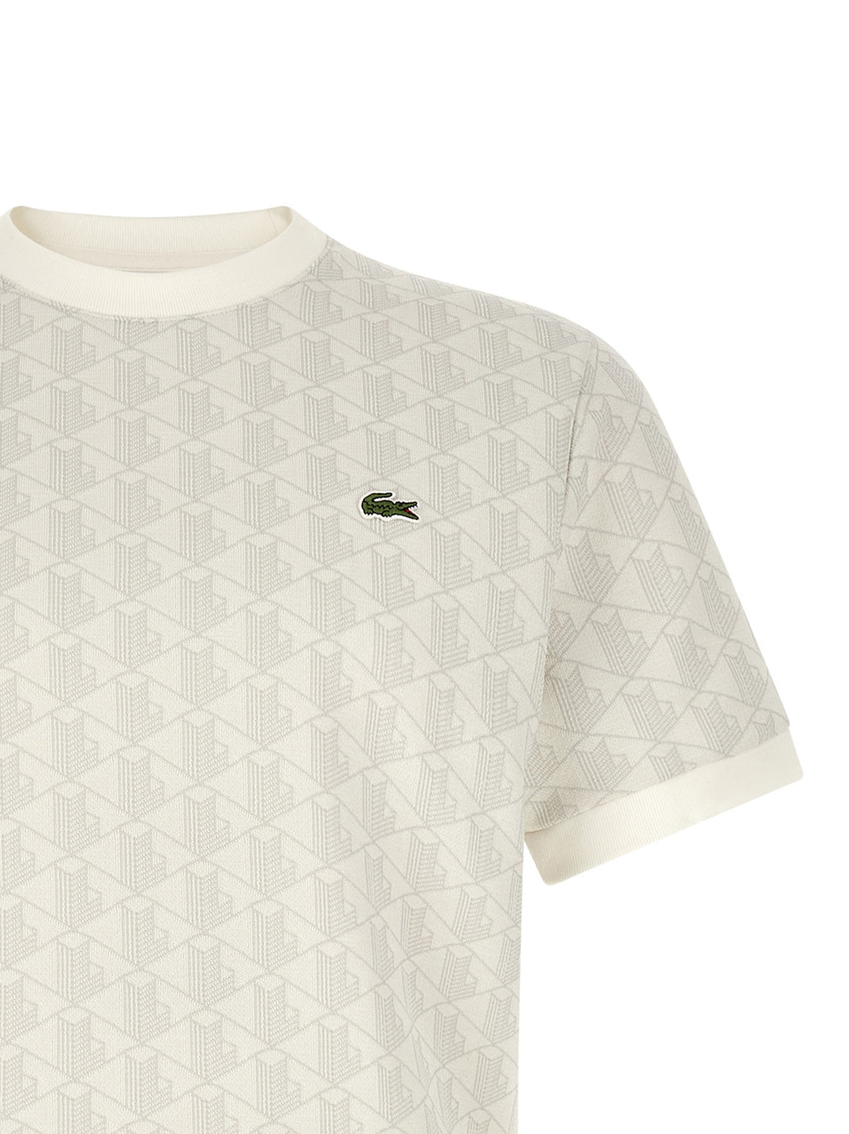 Camiseta de Poliéster Beige Lacoste Modelo TH11974IW