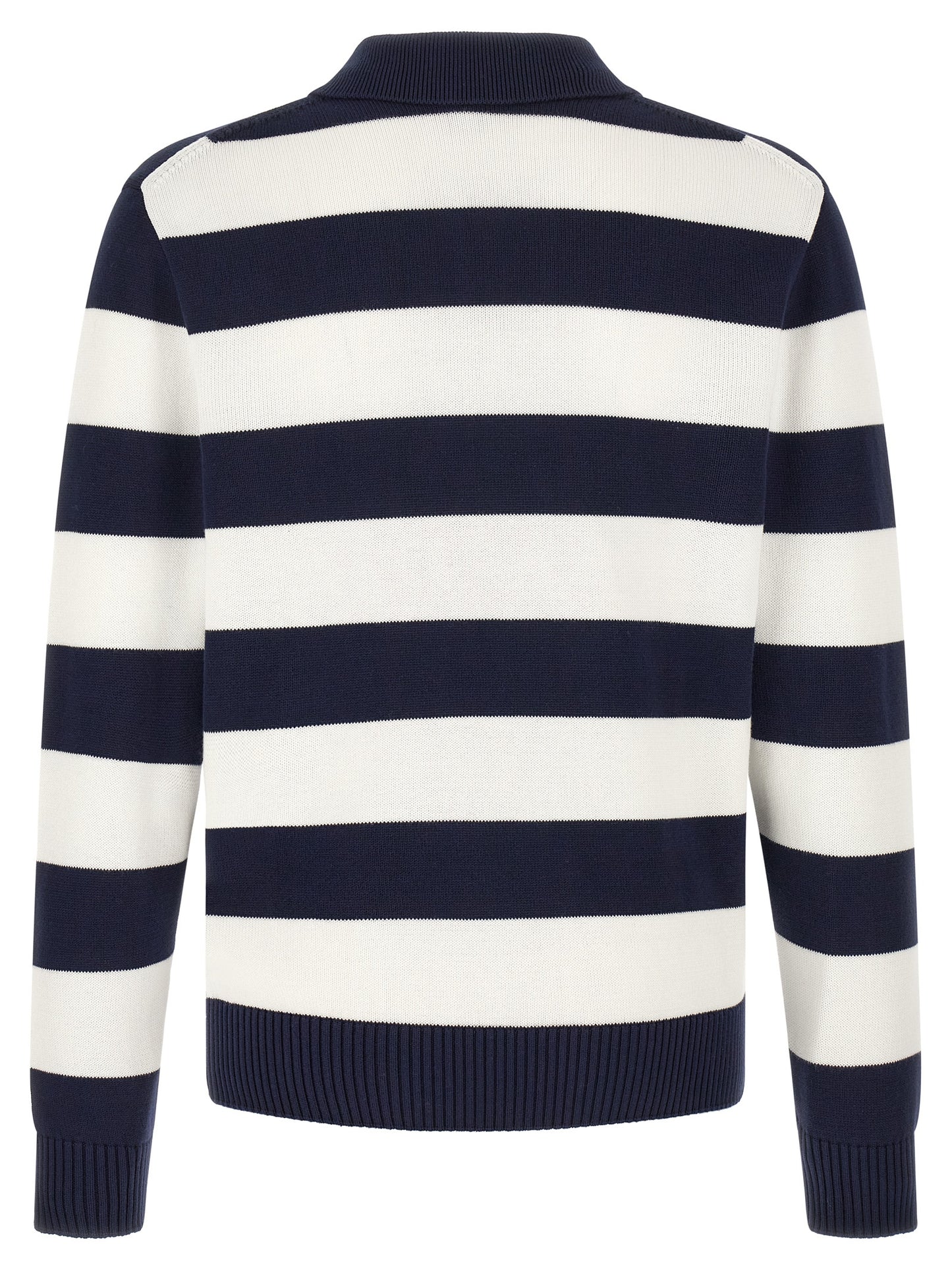 Lacoste Classic Structured Design White Cotton Cardigan