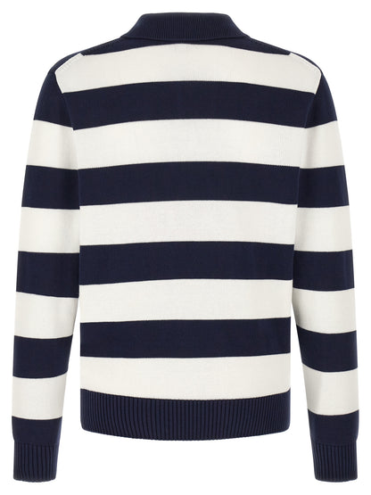Lacoste Classic Structured Design White Cotton Cardigan
