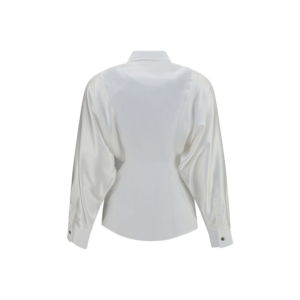 Chemise Habillée en Coton Blanc Modèle Versace