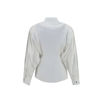 Chemise Habillée en Coton Blanc Modèle Versace