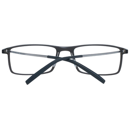 Lunettes Porsche Design en métal gris et plastique (Monture)