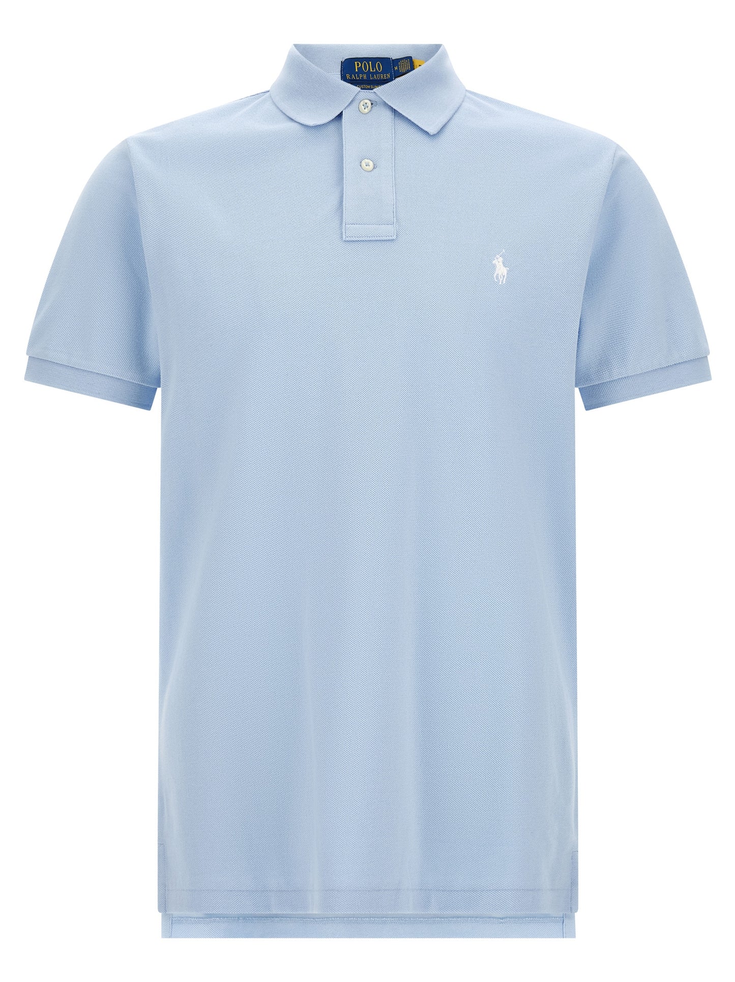 Camiseta Polo De Algodón En Tono Azul Ralph Lauren