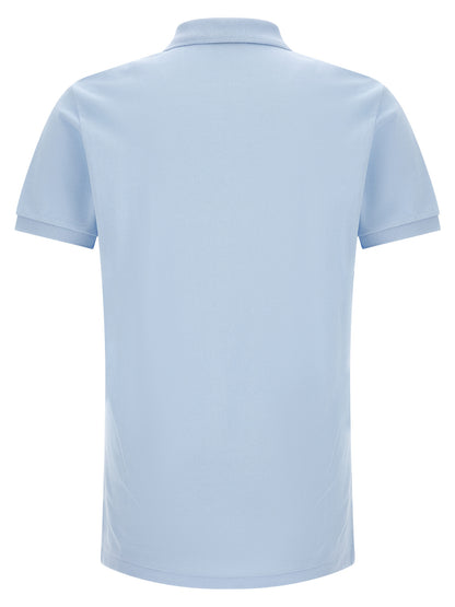 Camiseta Polo De Algodón En Tono Azul Ralph Lauren