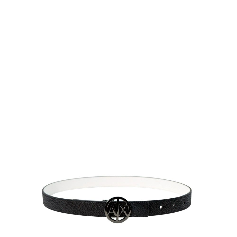 Armani Exchange Cinturín Fino Poliéster Negro Mujer 941118 0A877
