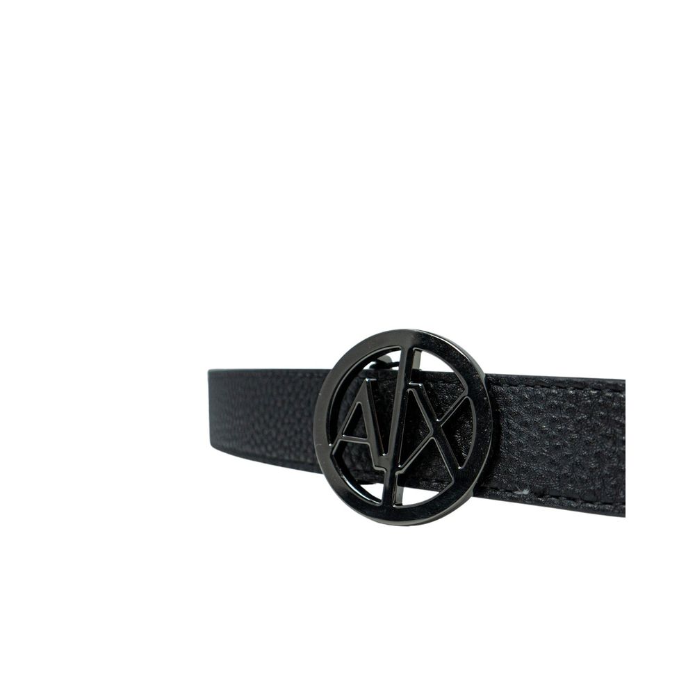 Armani Exchange Cinturín Fino Poliéster Negro Mujer 941118 0A877