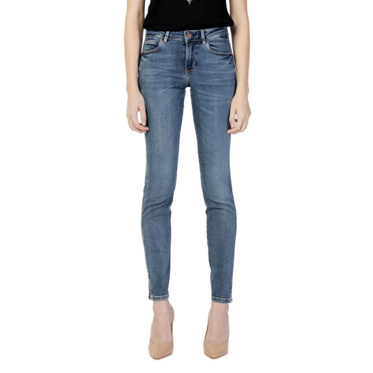 Guess Vaqueros Skinny De Algodón Azul CURVE X W2YAJ2D4Q02