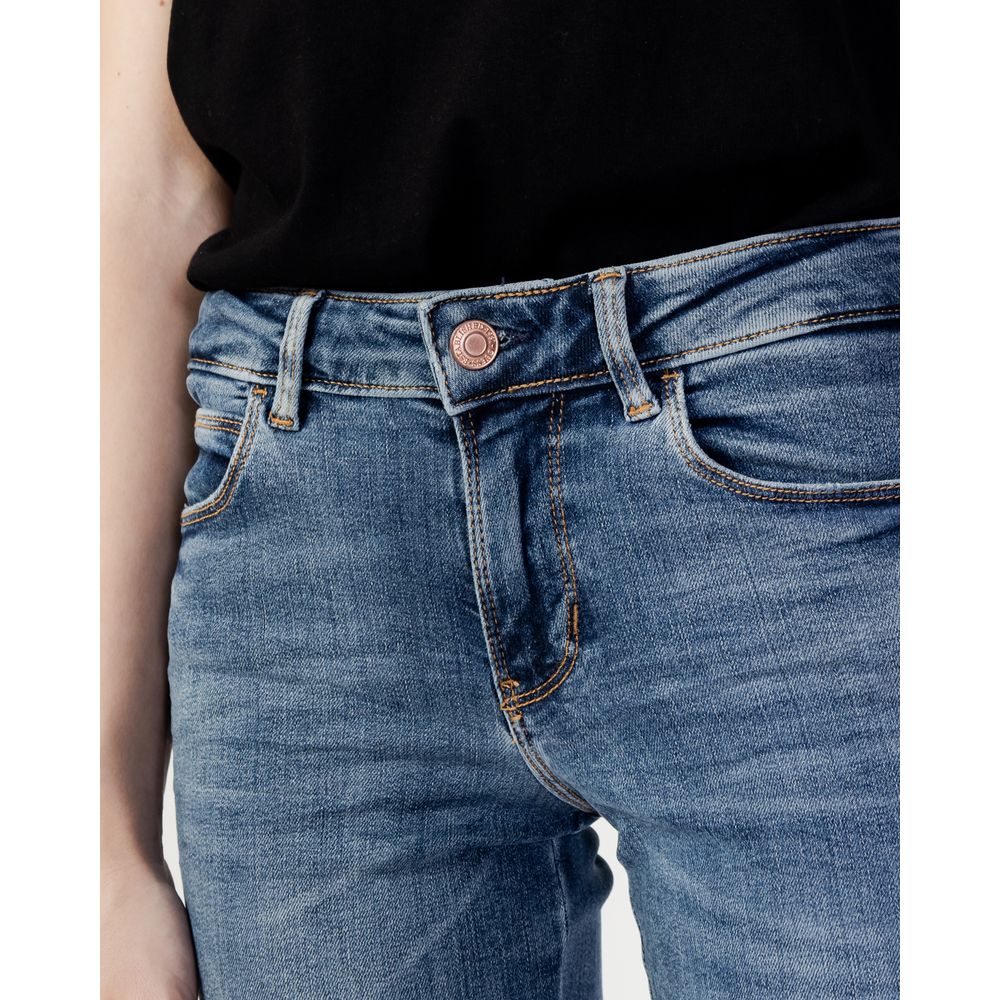 Guess CURVE X Blue Cotton Skinny Jeans W2YAJ2D4Q02