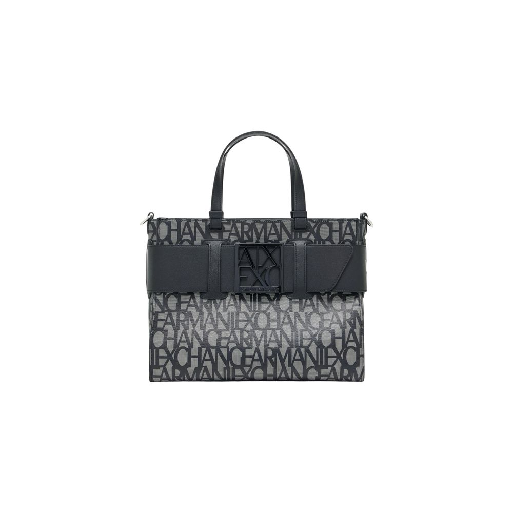 Armani Exchange Black Cotton Handbag 942689