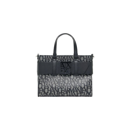 Armani Exchange Black Cotton Handbag 942689