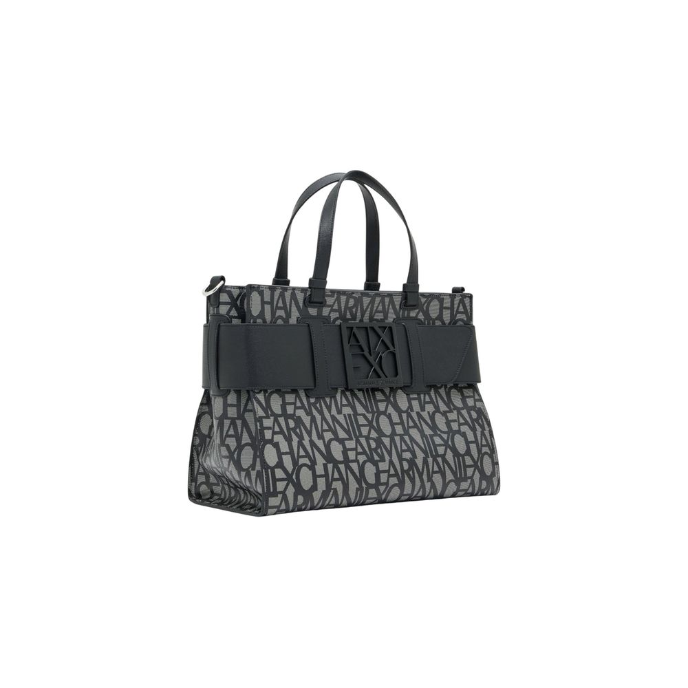 Armani Exchange Black Cotton Handbag 942689