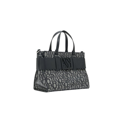 Armani Exchange Black Cotton Handbag 942689