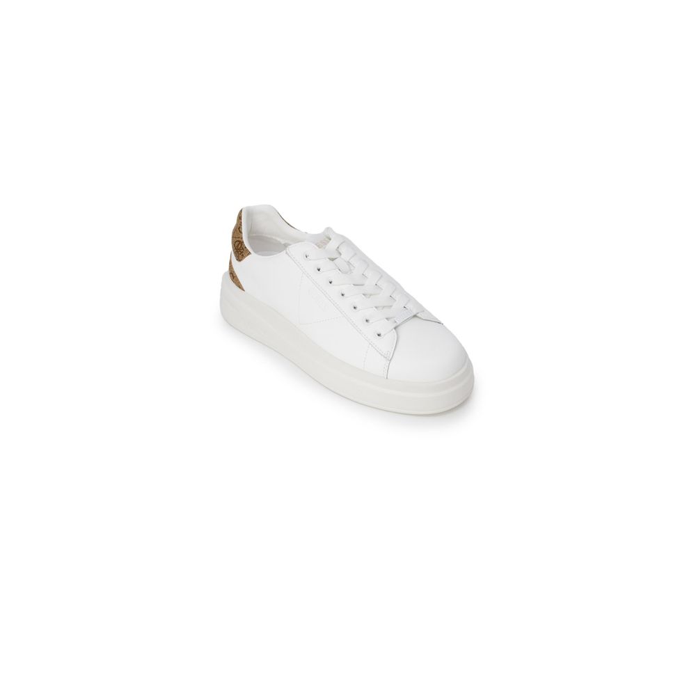 Guess Elbina white polyurethane low-top sneakers
