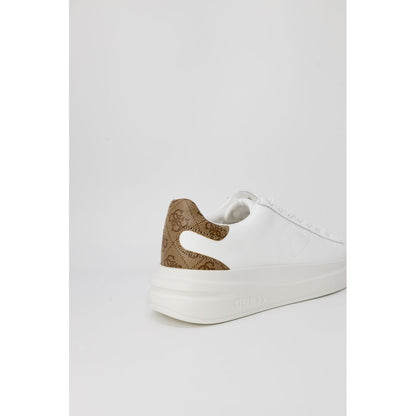 Guess Elbina white polyurethane low-top sneakers