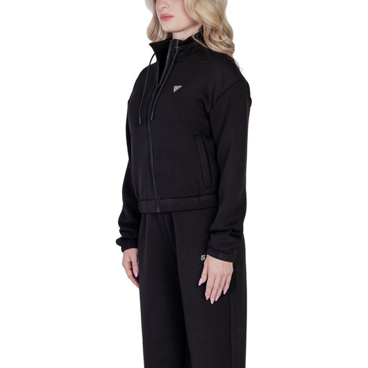 Sudadera Viscosa Negra Colección Active De Guess