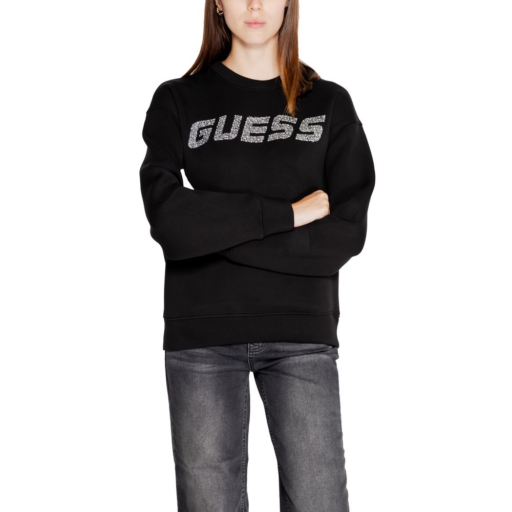 Guess Active Cecilia Viscose Sweatshirt in Black