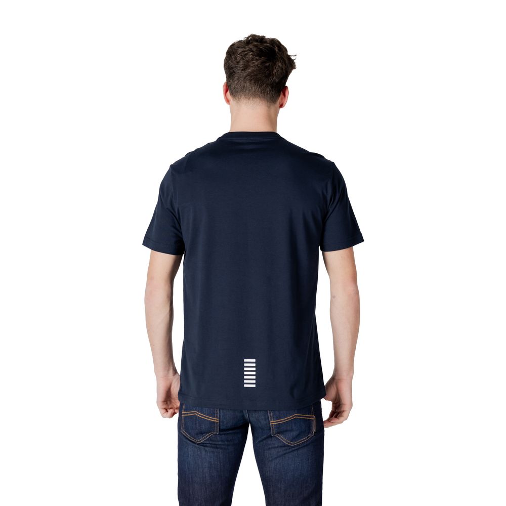 EA7 Emporio Armani Vêtement de sport en coton bleu