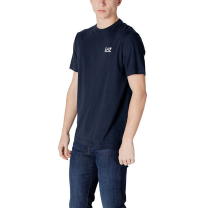 EA7 Emporio Armani Vêtement de sport en coton bleu