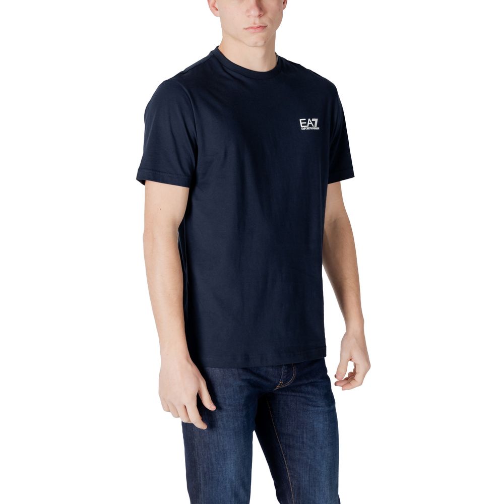 EA7 Emporio Armani Vêtement de sport en coton bleu