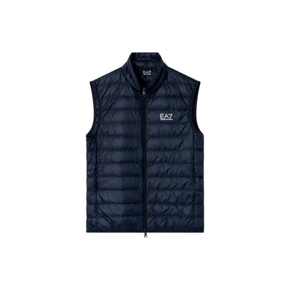 EA7 Emporio Armani Doudoune Sans Manches En Polyamide Bleue