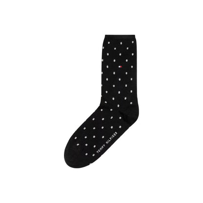 Chaussettes Tommy Hilfiger en coton noires et blanches