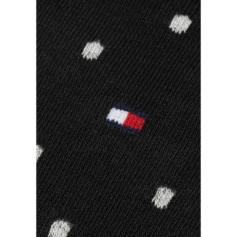 Chaussettes Tommy Hilfiger en coton noires et blanches