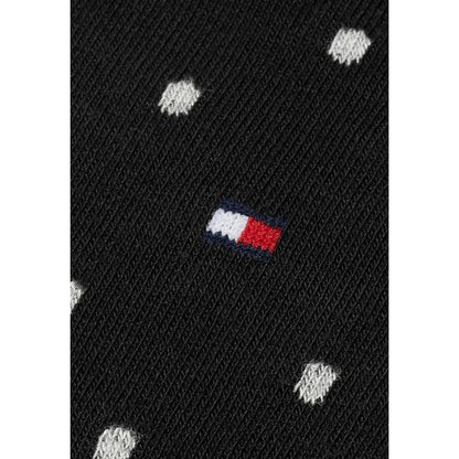 Chaussettes Tommy Hilfiger en coton noires et blanches