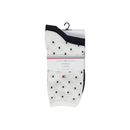 Tommy Hilfiger White Cotton Women's Socks