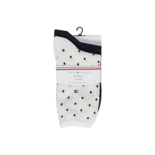 Calcetines Tommy Hilfiger De Algodón Blanco Para Mujer