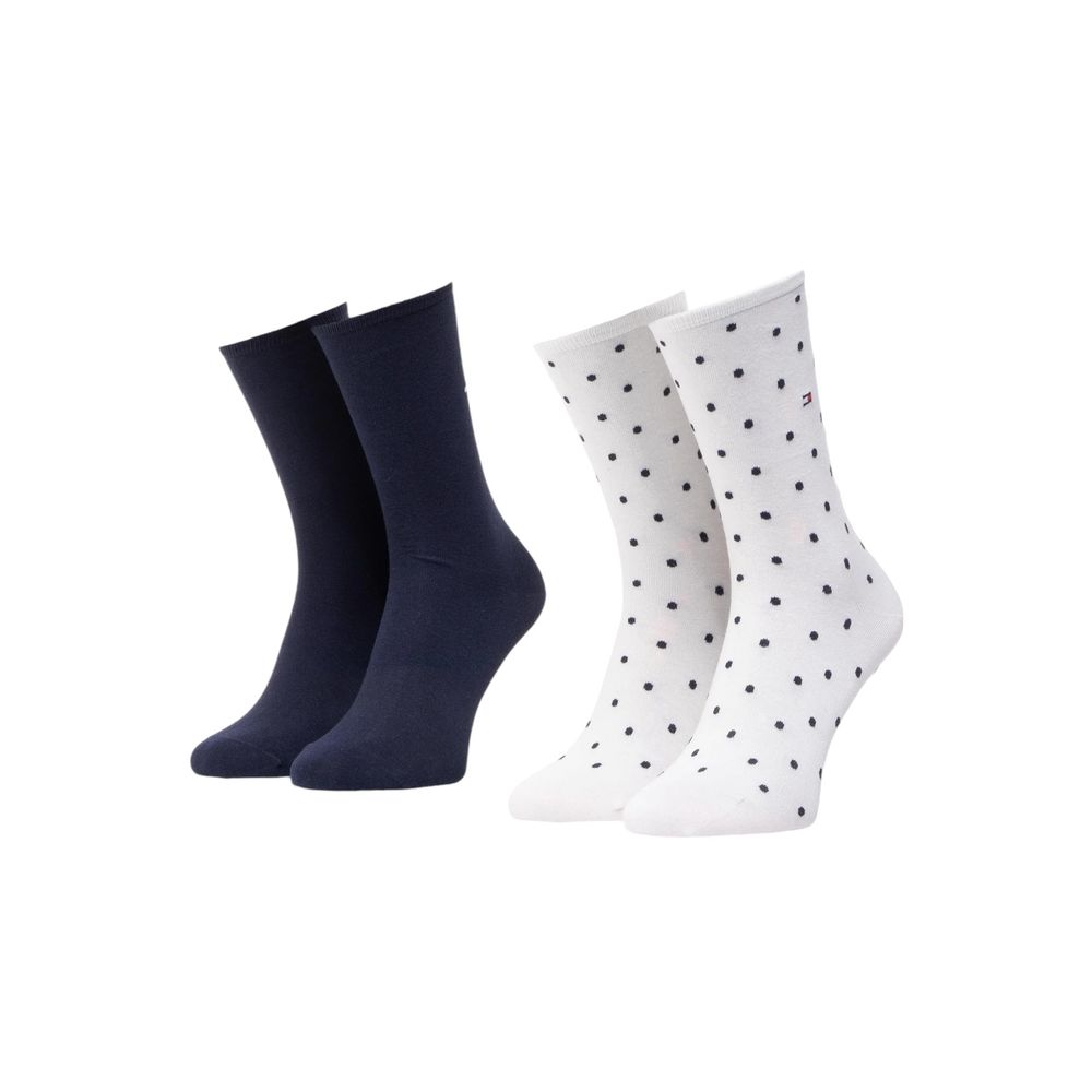 Tommy Hilfiger White Cotton Women's Socks
