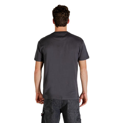 Tommy Hilfiger Jeans Recycled Cotton T-Shirt Grey - Extended Comfort