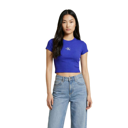 Camiseta Calvin Klein Jeans De Algodón Con Diseño Azul