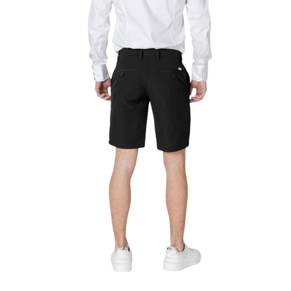 Armani Exchange Short Bermude En Polyamide Noir