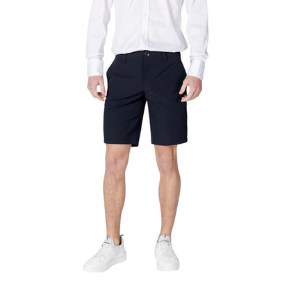 Short Bermuda en Polyamide Bleu Armani Exchange Modèle 8NZS49 ZNYZZ