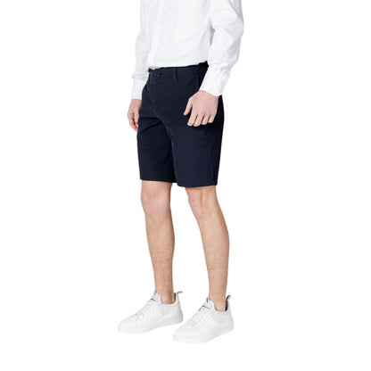 Short Bermuda en Polyamide Bleu Armani Exchange Modèle 8NZS49 ZNYZZ