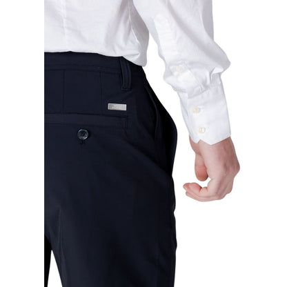 Short Bermuda en Polyamide Bleu Armani Exchange Modèle 8NZS49 ZNYZZ