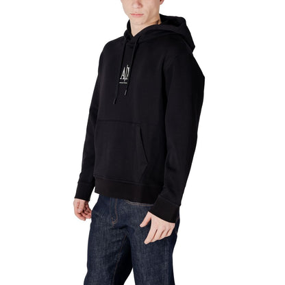 Sudadera Negra De Algodón Armani Exchange Modelo Xm000369 Af10818