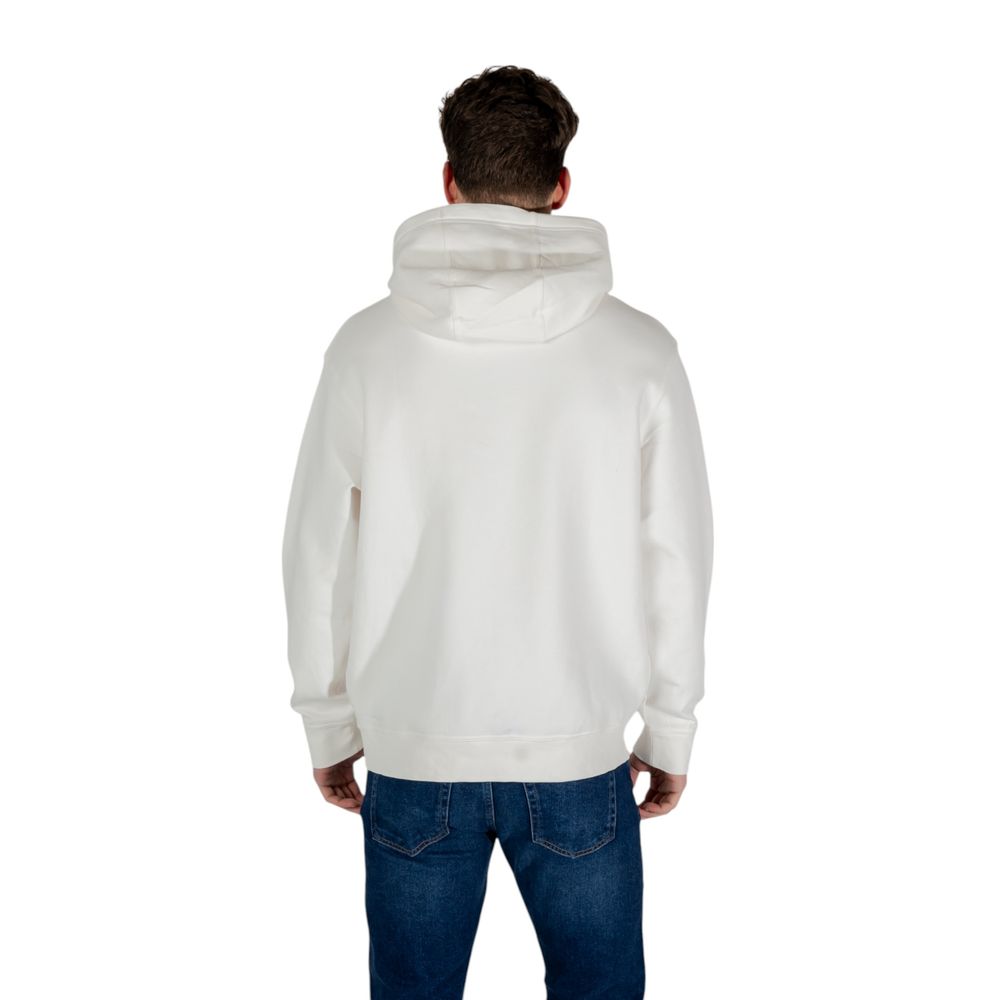 Armani Exchange Cream Cotton Sweatshirt - Casual Style