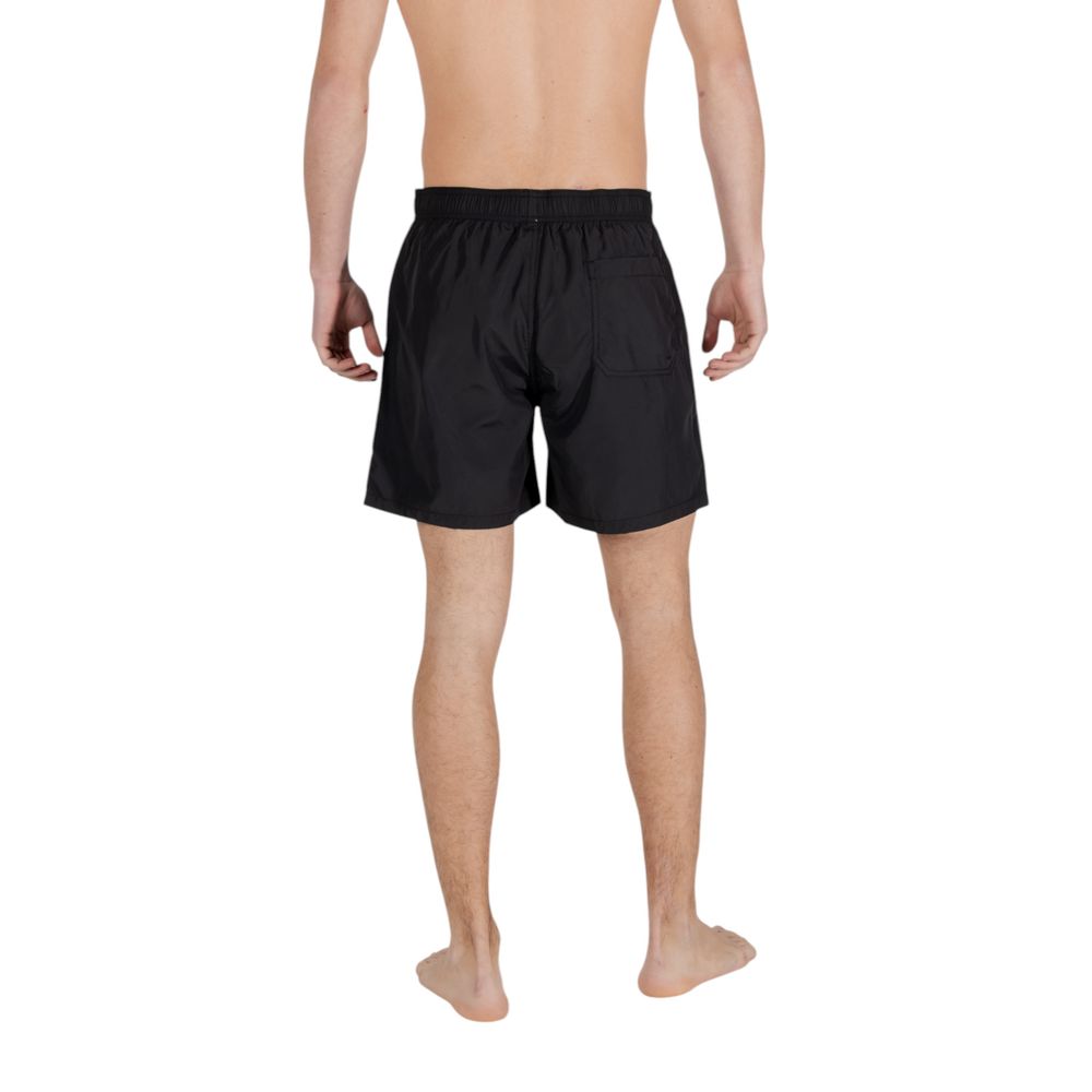 Bañador De Poliéster Negro Armani Exchange Para Hombre