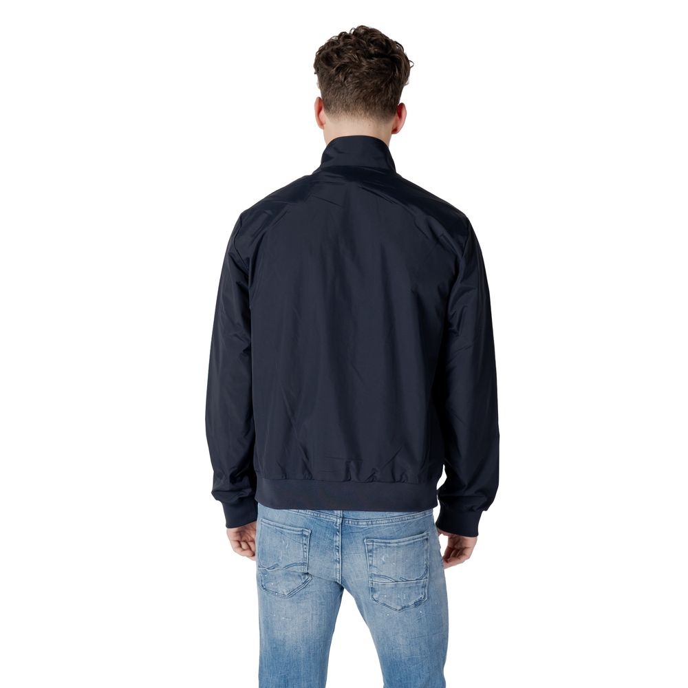 Chaqueta Bomber De Poliamida Azul Ligera Ea7 Emporio Armani