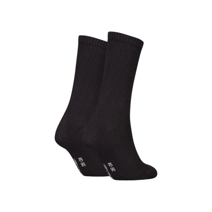 Calvin Klein Jeans Calcetines de Algodón Negro Ajuste Adaptativo