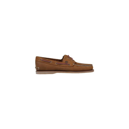 Mocasines Timberland De Cuero Marrón - Modelo Fácil Puesta Classic Boat