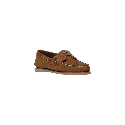Mocasines Timberland De Cuero Marrón - Modelo Fácil Puesta Classic Boat