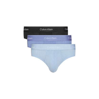 Caleçon Calvin Klein en coton bleu taille basse