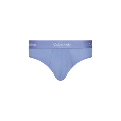 Caleçon Calvin Klein en coton bleu taille basse