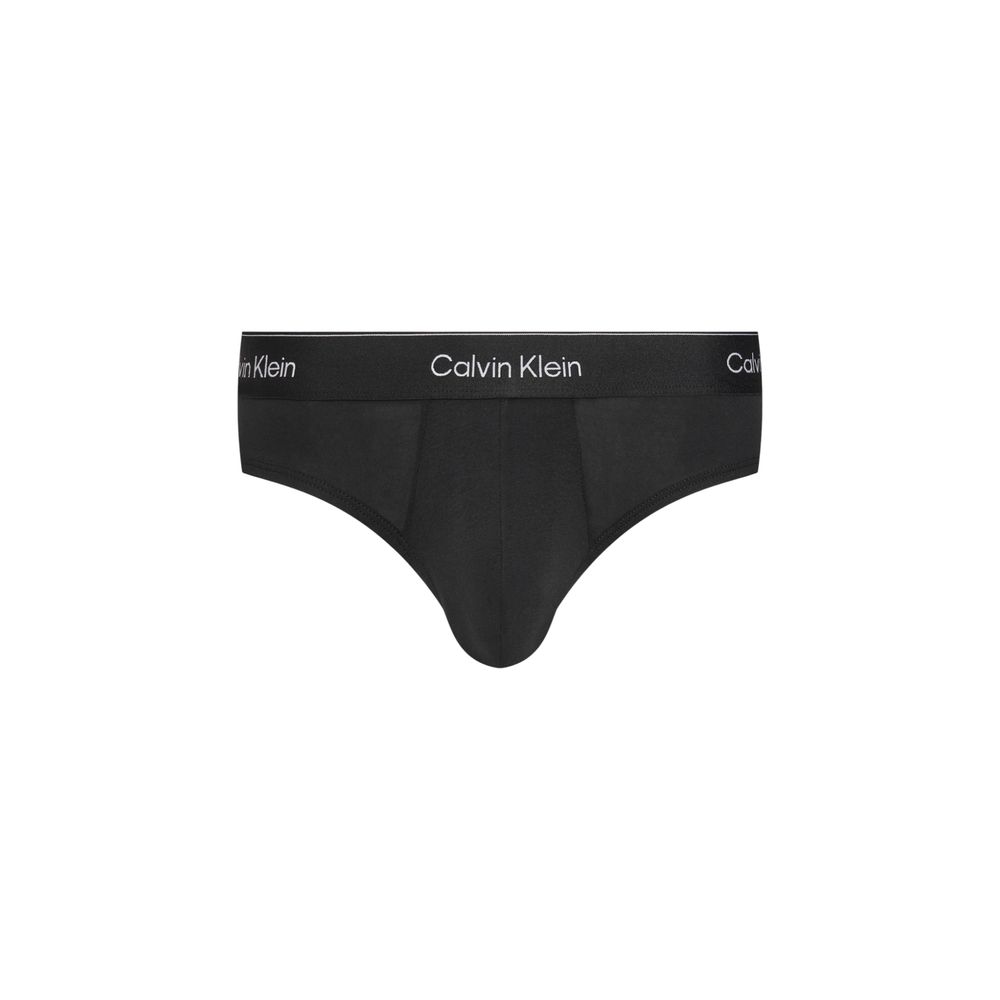 Caleçon Calvin Klein en coton bleu taille basse
