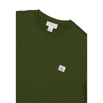 Camiseta Calvin Klein Jeans De Algodón Suave Y Verde