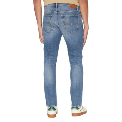 Tommy Hilfiger Men's Austin Slim Tapered Recycled Cotton Jeans Blue