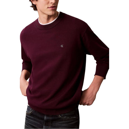 Jersey Masculino Calvin Klein Jeans En Algodón Puro Púrpura
